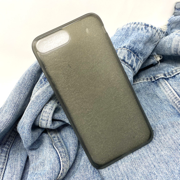 iPhone 7/8 Plus Case Clear Gray Cover NEW - Picture 1 of 6